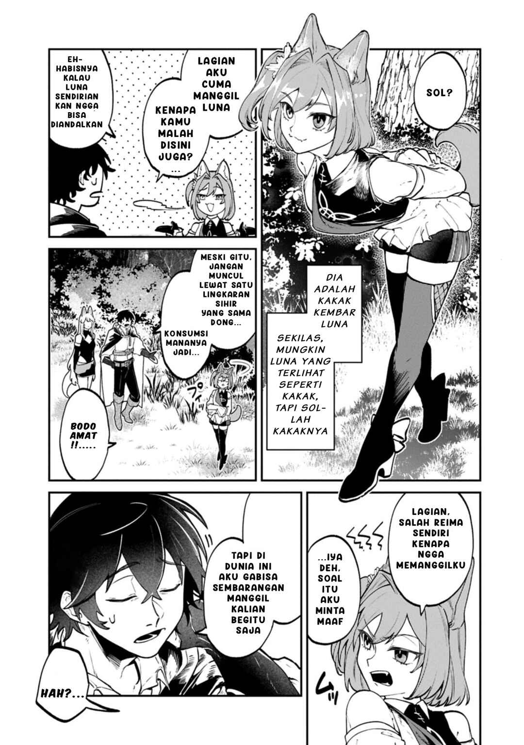 Isekai Summoner, Shinwa no Kaibutsu-tachi to Gendai de Musou Suru ~Uragirareta Moto Eiyuu wa, Aiomome na Nakama to Heiwa ni Kurashitai~ Chapter 2.1 - Page 9