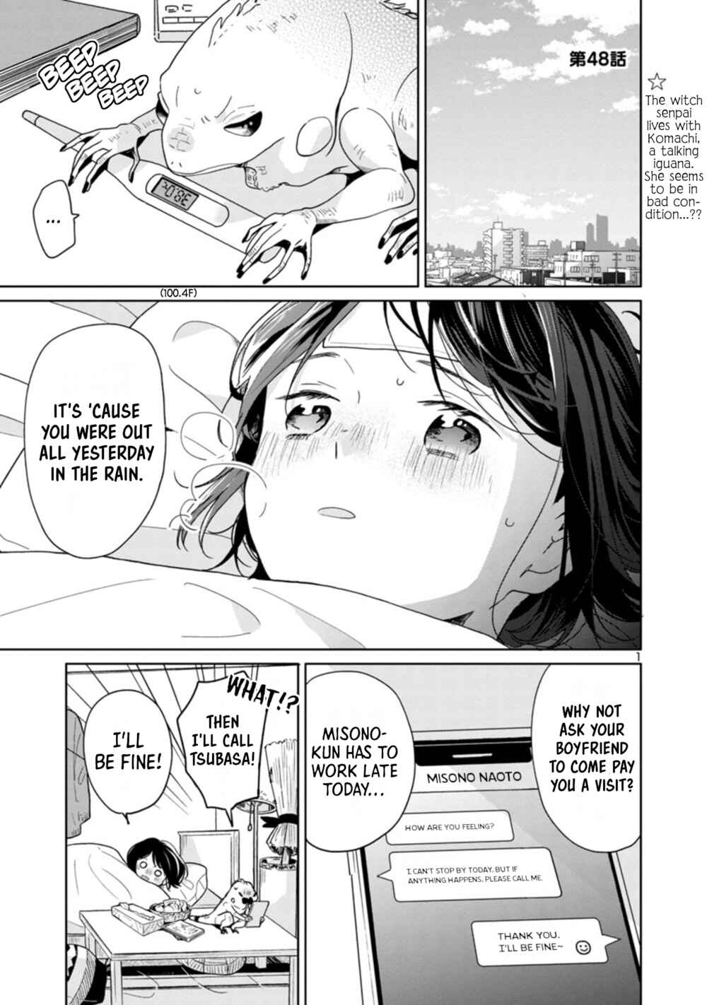 Majo-senpai Nippou Chapter 48 - Page 1