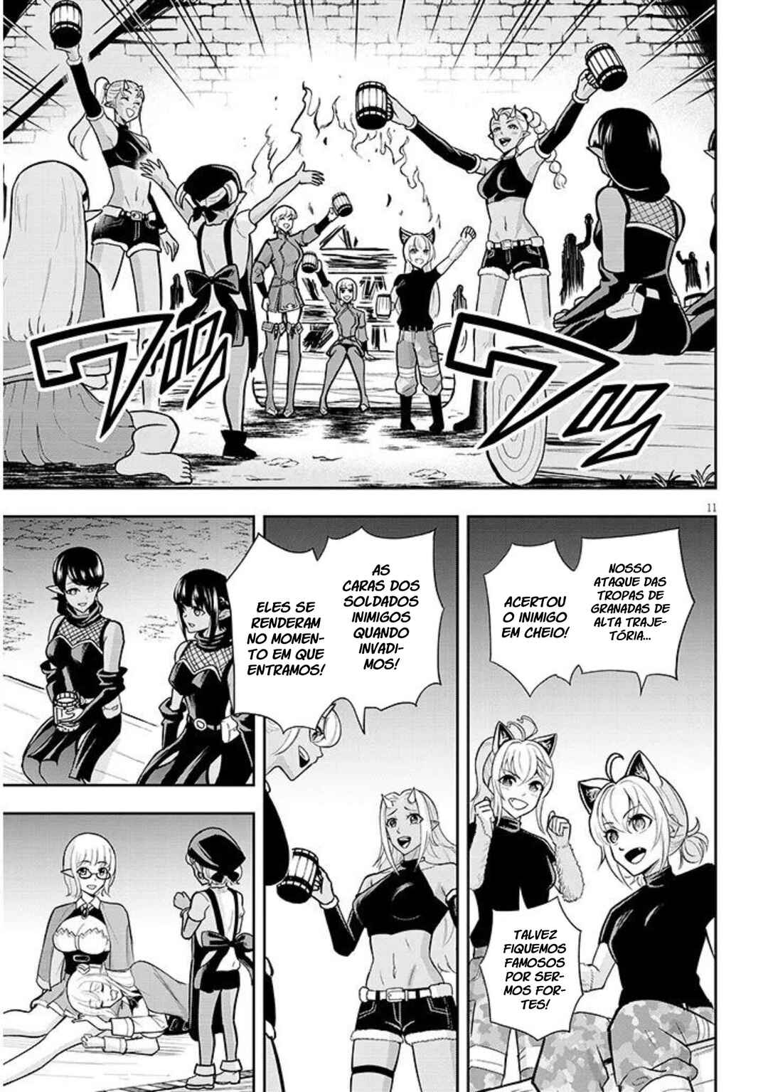 Eiyuu Onna Kishi ni Yuunou to Bareta Ore no Bijin Harem Kishidan - Gaikaku Hikume no Kijutsu Kishidan Chapter 11 - Page 11