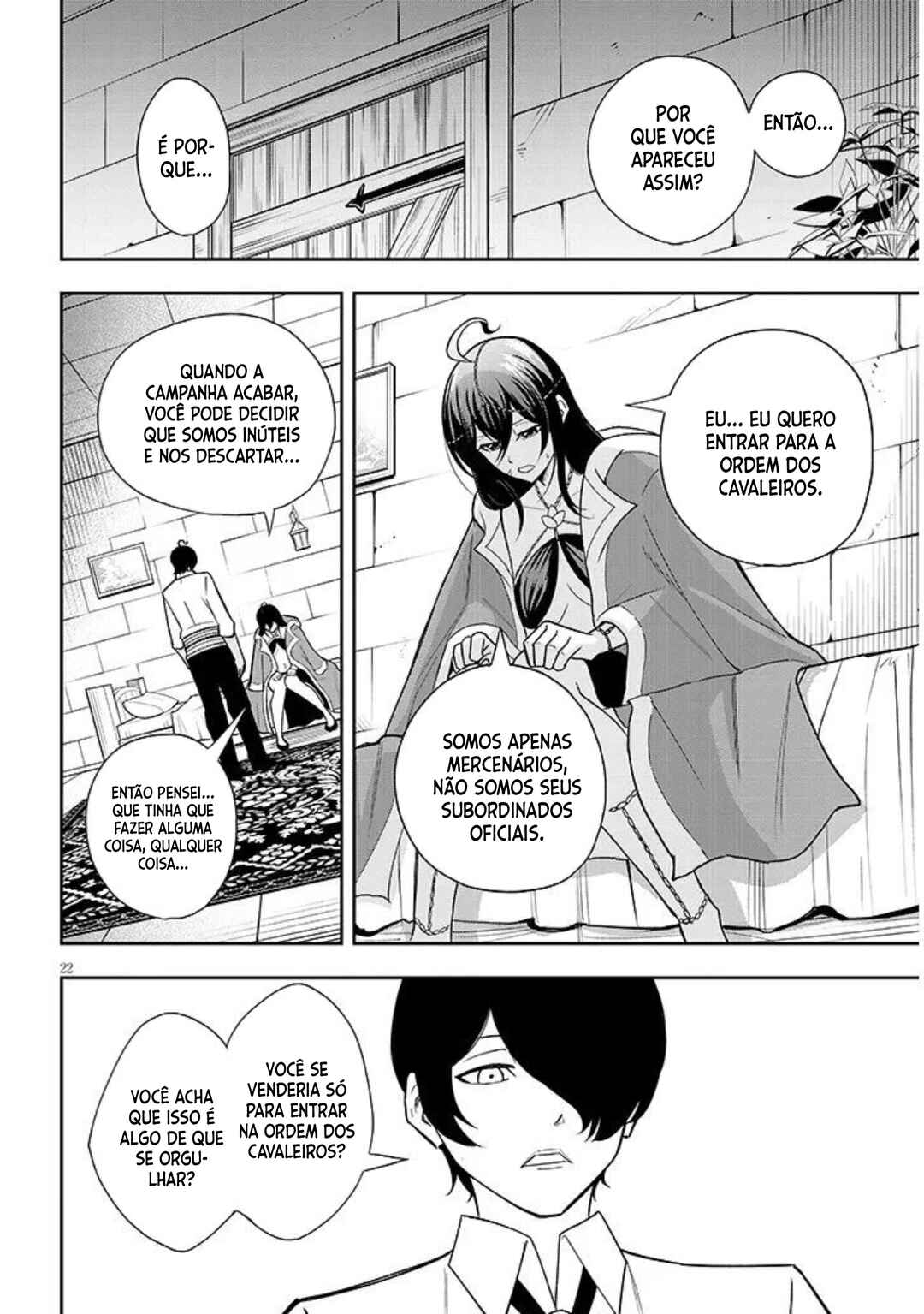 Eiyuu Onna Kishi ni Yuunou to Bareta Ore no Bijin Harem Kishidan - Gaikaku Hikume no Kijutsu Kishidan Chapter 11 - Page 22