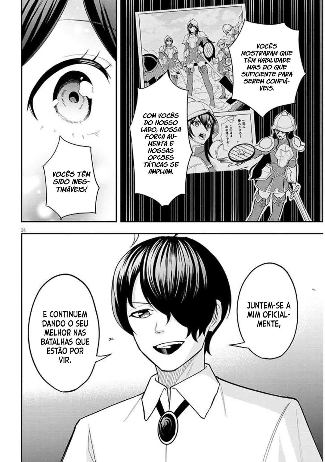 Eiyuu Onna Kishi ni Yuunou to Bareta Ore no Bijin Harem Kishidan - Gaikaku Hikume no Kijutsu Kishidan Chapter 11 - Page 24