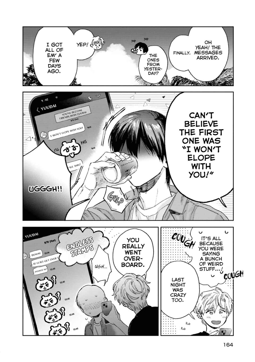 Kanata no Kimi no Te Chapter 6 - Page 12