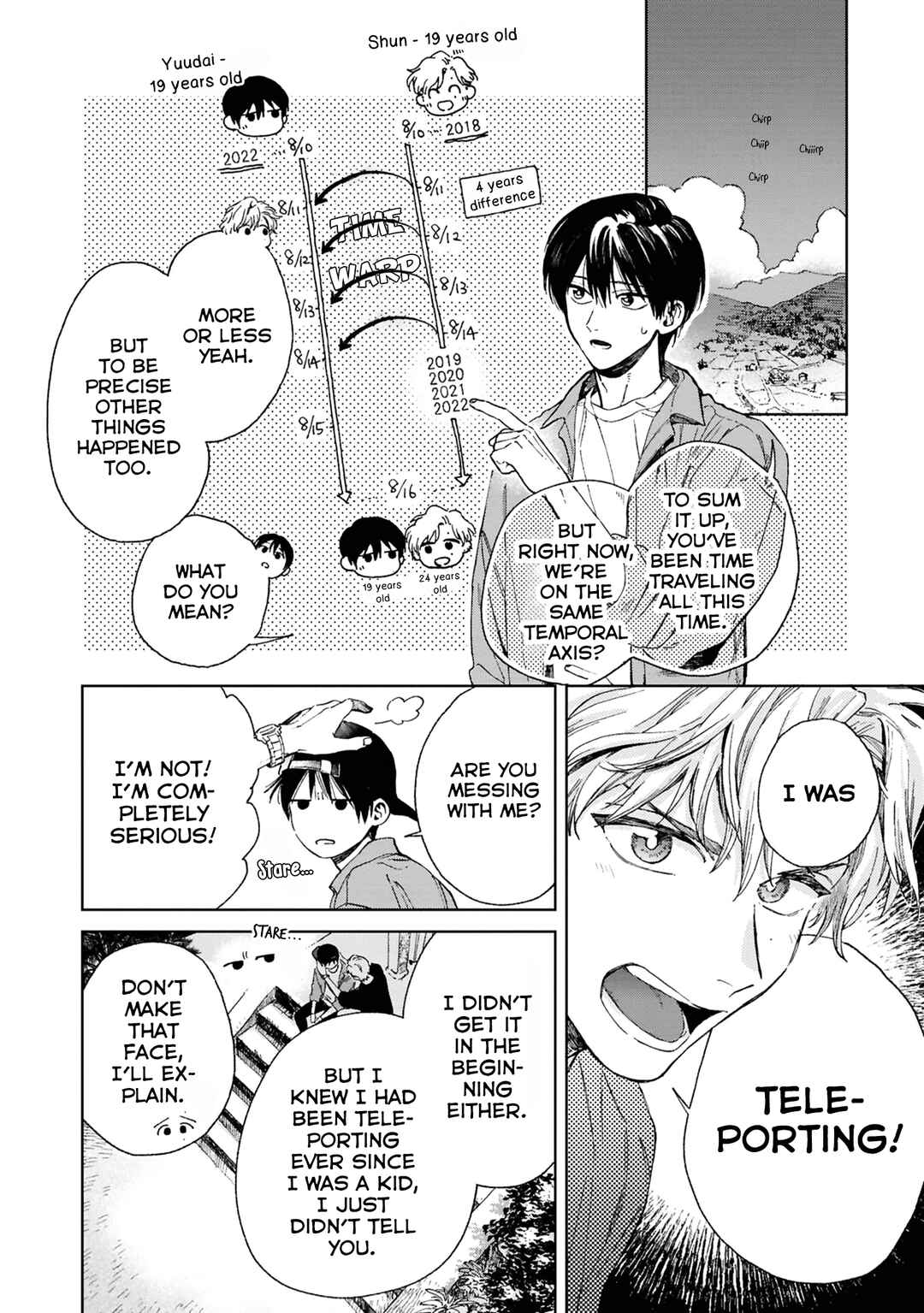 Kanata no Kimi no Te Chapter 6 - Page 14