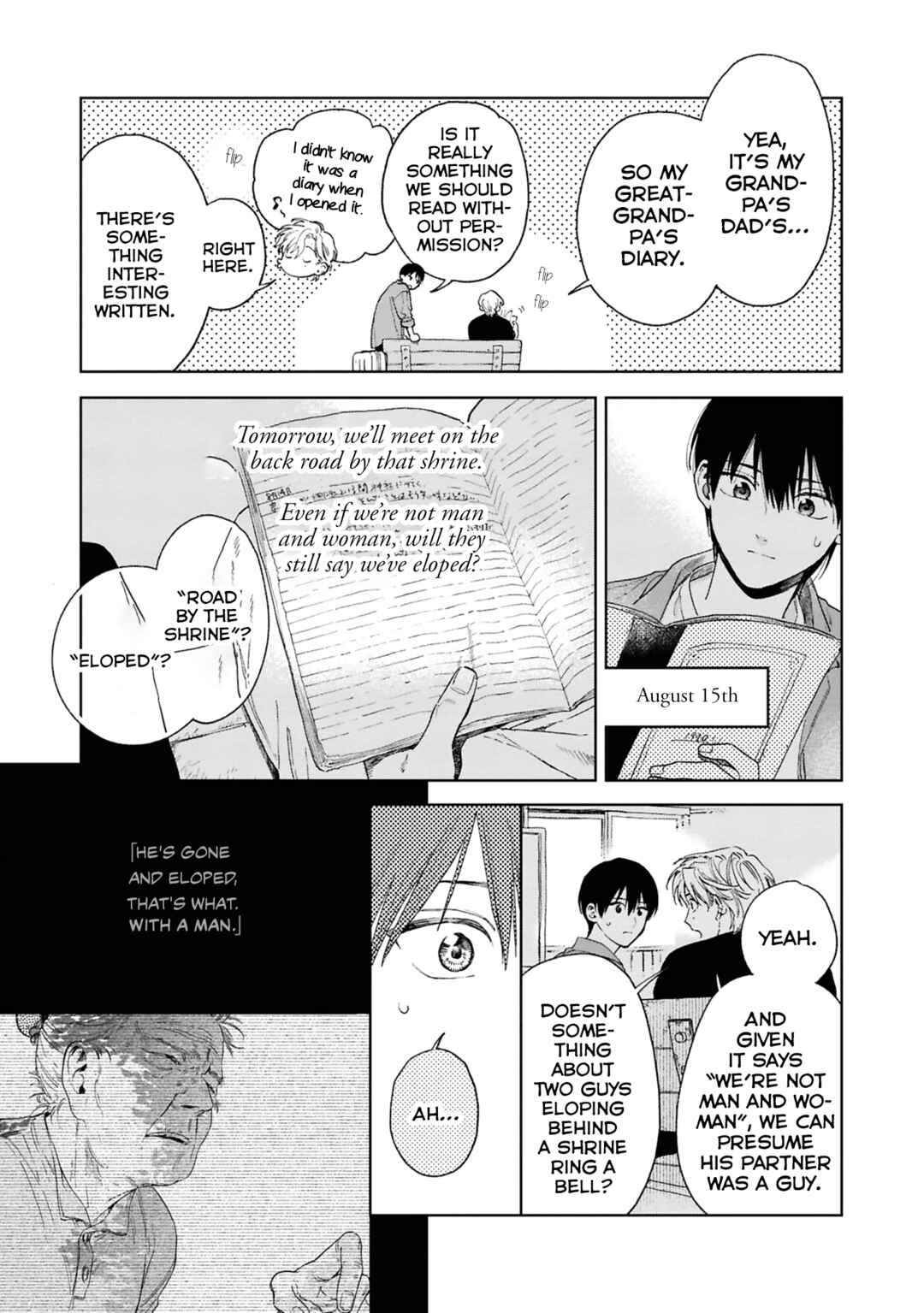 Kanata no Kimi no Te Chapter 6 - Page 23
