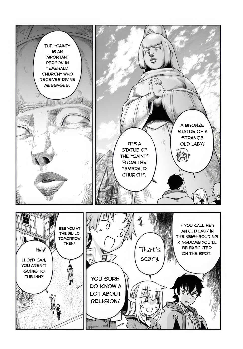 Ore Igai Dare mo Saishu Dekinai Sozai na no ni "Sozai Saishuritsu ga Hikui" to Pawahara suru Osananajimi Renkinjutsushi to Zetsuen shita Senzoku Madoushi, Henkyou no Machi de Slow Life wo Okuritai. Chapter 2 - Page 12