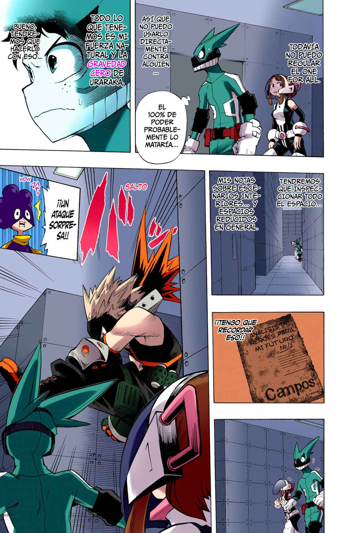 Boku no Hero Academia (Official Colored) Chapter 8 - Page 17