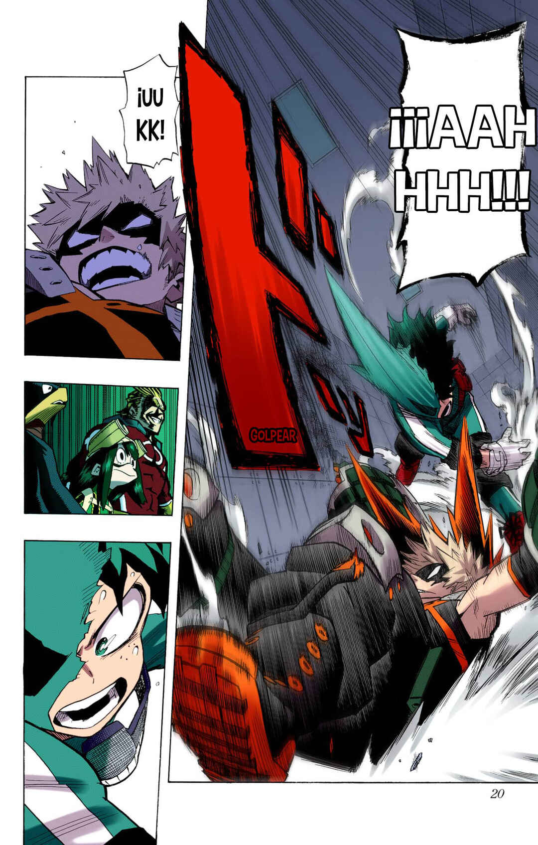 Boku no Hero Academia (Official Colored) Chapter 8 - Page 20