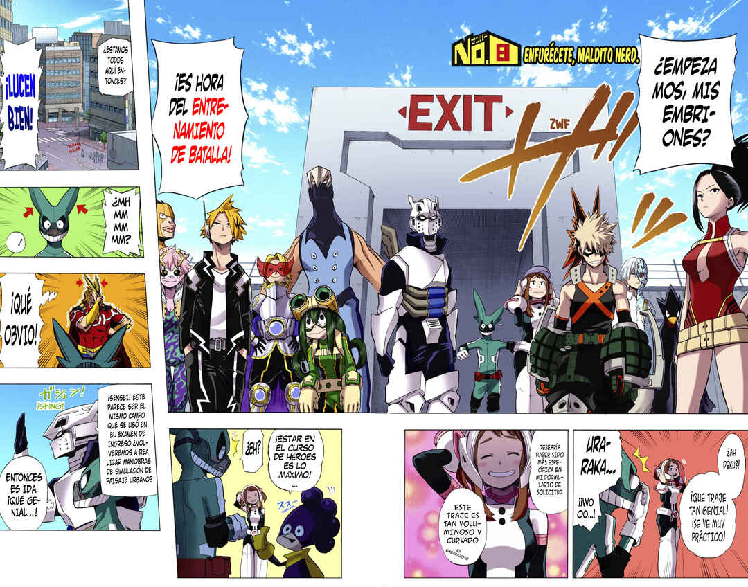 Boku no Hero Academia (Official Colored) Chapter 8 - Page 9