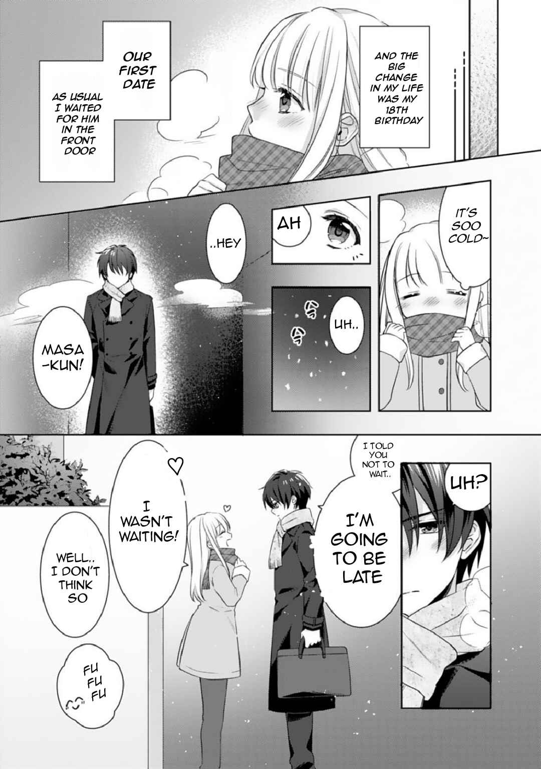 Kekkon made Ecchi wa Kinshi!?: Nengan no Shoya o Mukaeta Futari no Ohanashi. Chapter 2 - Page 13