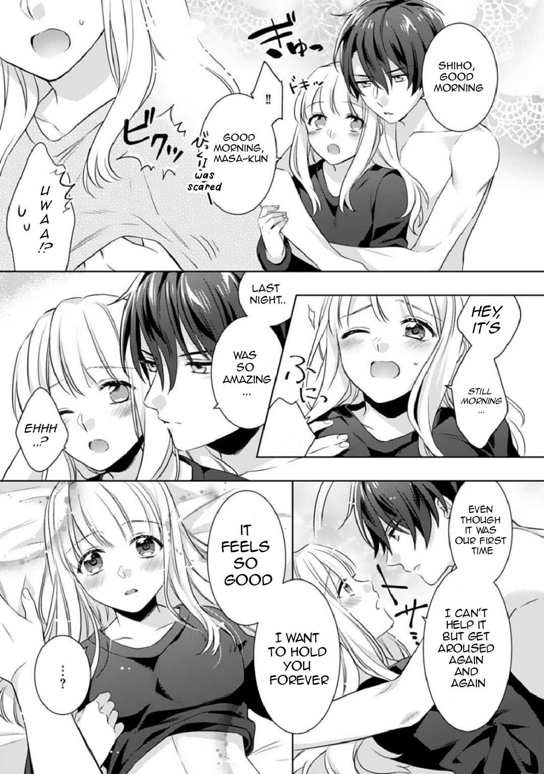 Kekkon made Ecchi wa Kinshi!?: Nengan no Shoya o Mukaeta Futari no Ohanashi. Chapter 2 - Page 23