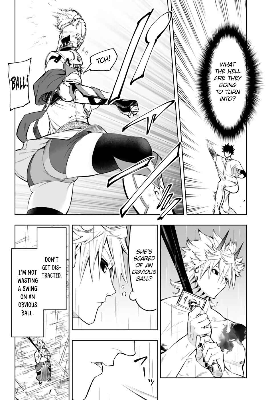 Yakyuu de Sensou suru Isekai de Choukoukoukyuu Ace ga Jakushou Kokka o Sukuu Youdesu Chapter 33.1 - Page 8