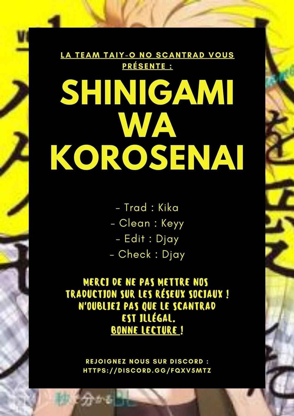 Shinigami wa Korosenai Chapter 2 - Page 1