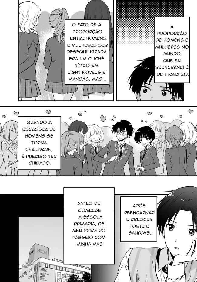 Teisou Gyakuten Sekai Nara Moteru to Omotte Itara Chapter 1 - Page 3
