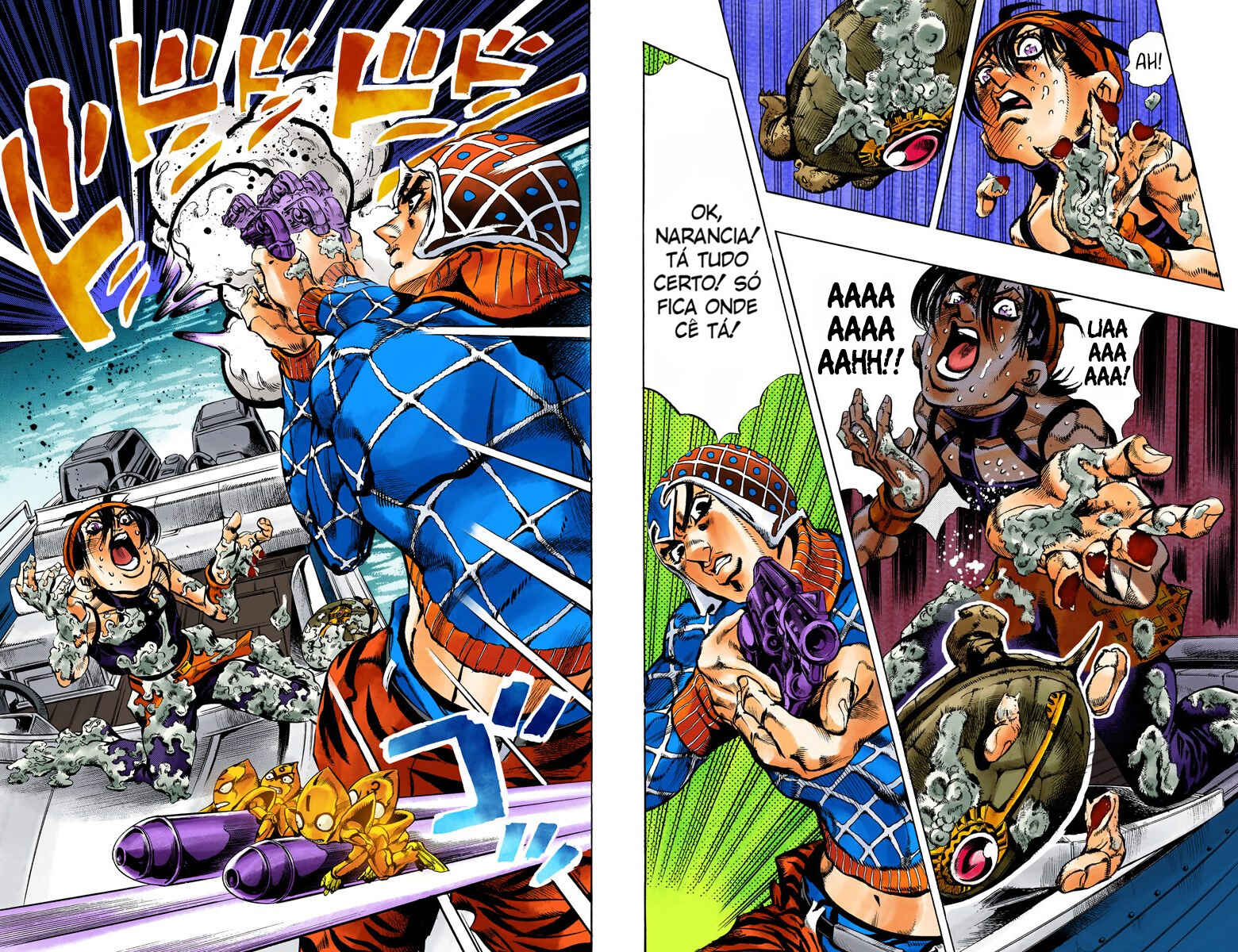 JoJo no Kimyou na Bouken: Part 5 - Ougon no Kaze Color-ban Chapter 115 - Page 5