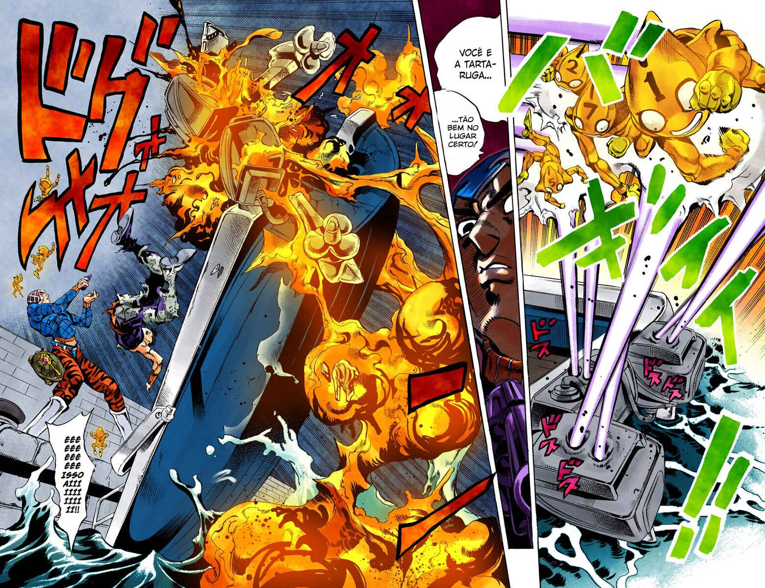 JoJo no Kimyou na Bouken: Part 5 - Ougon no Kaze Color-ban Chapter 115 - Page 6