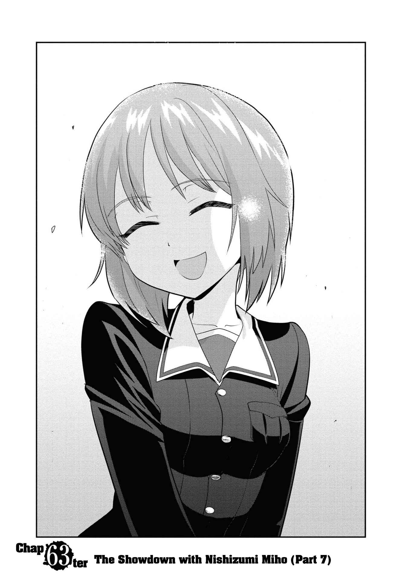 Girls und Panzer: Ribbon no Musha Chapter 63 - Page 1