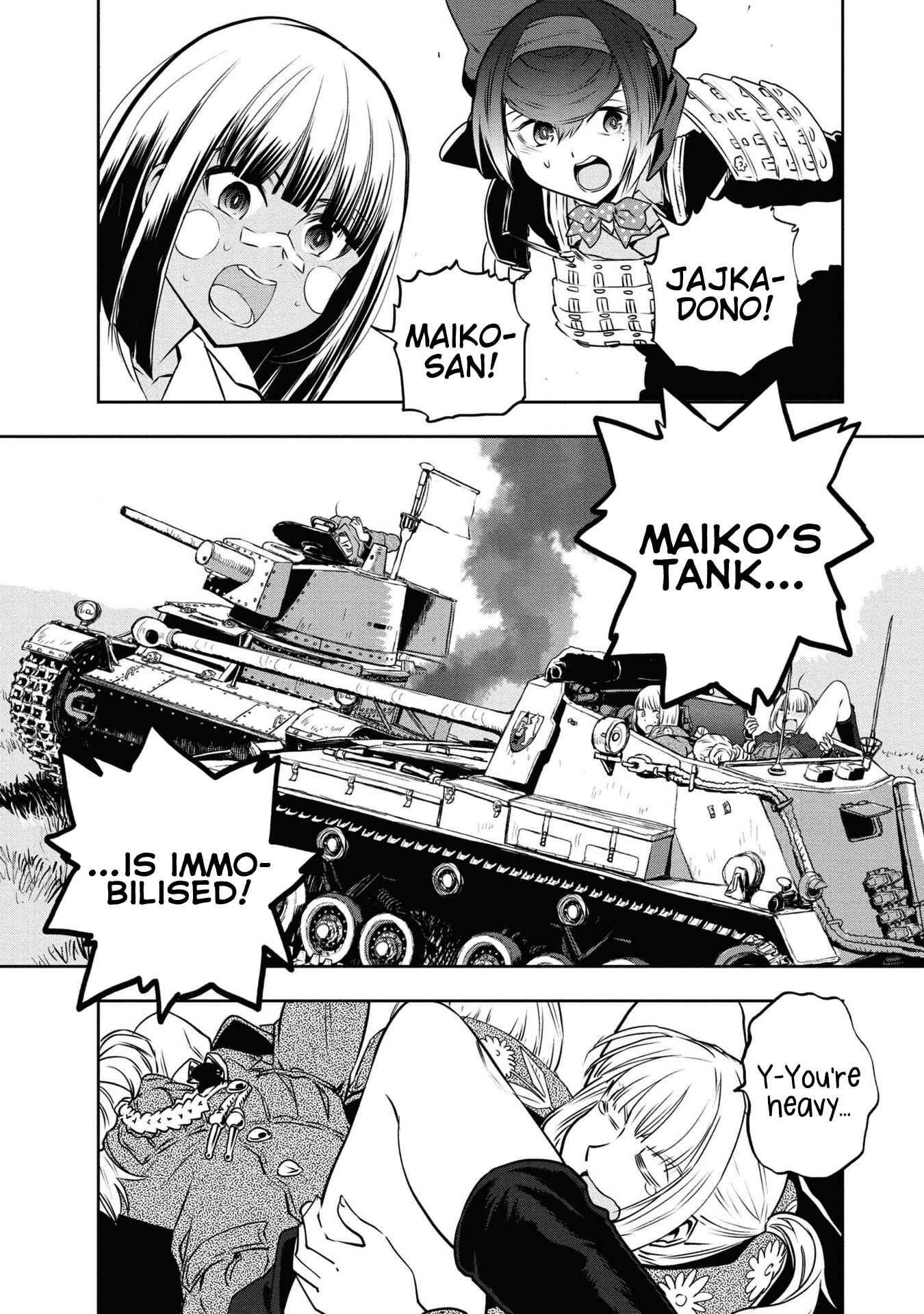 Girls und Panzer: Ribbon no Musha Chapter 63 - Page 19