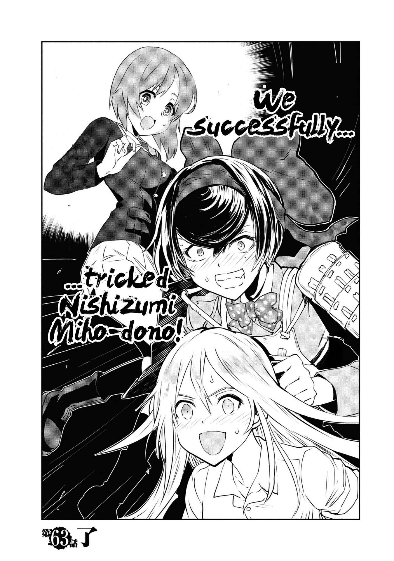 Girls und Panzer: Ribbon no Musha Chapter 63 - Page 39