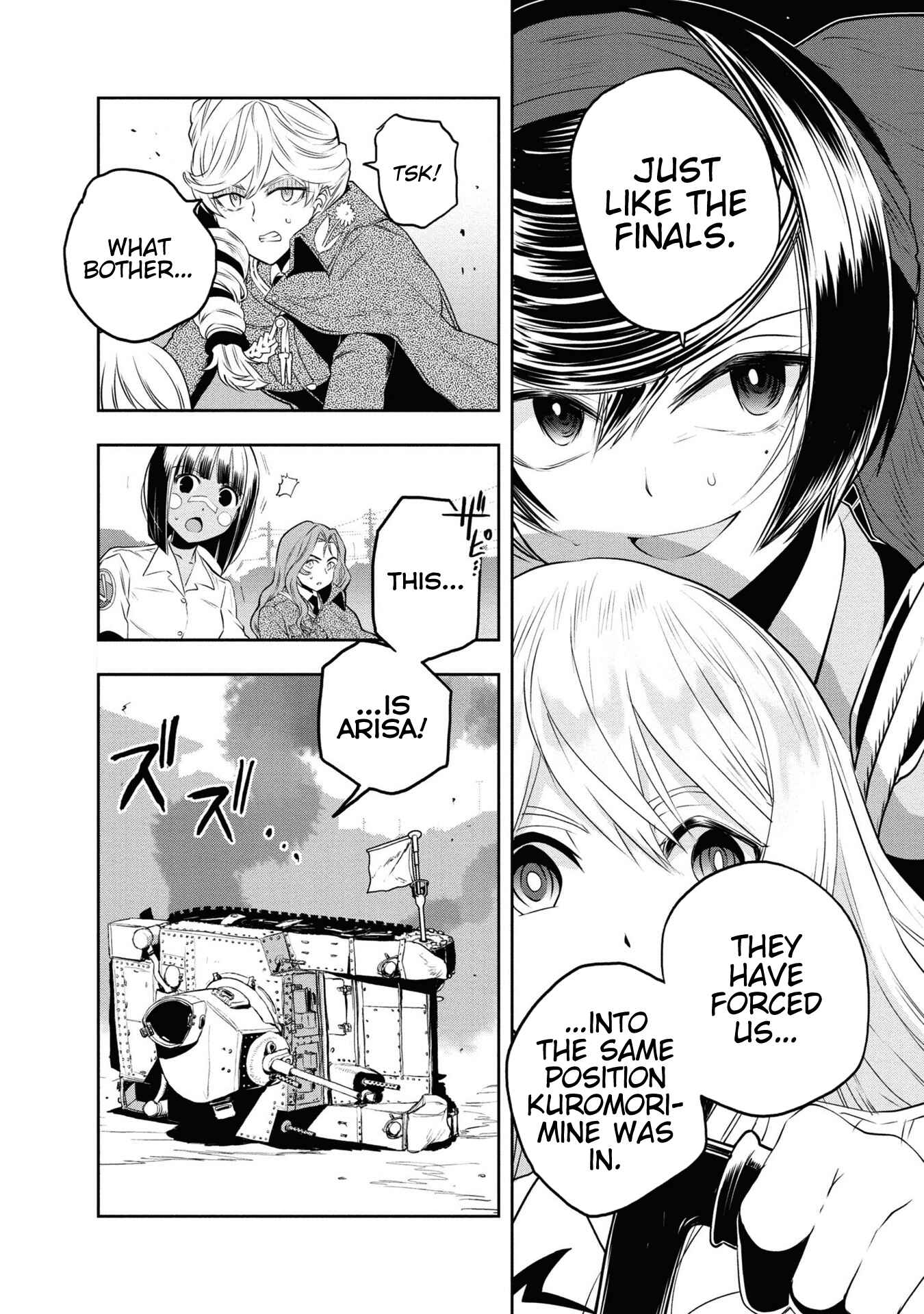 Girls und Panzer: Ribbon no Musha Chapter 63 - Page 4