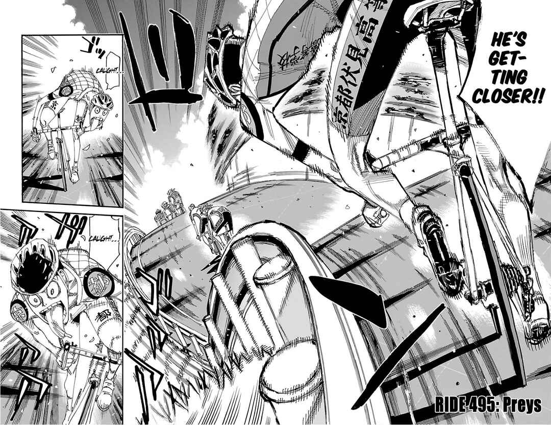 Yowamushi Pedal Chapter 495 - Page 2