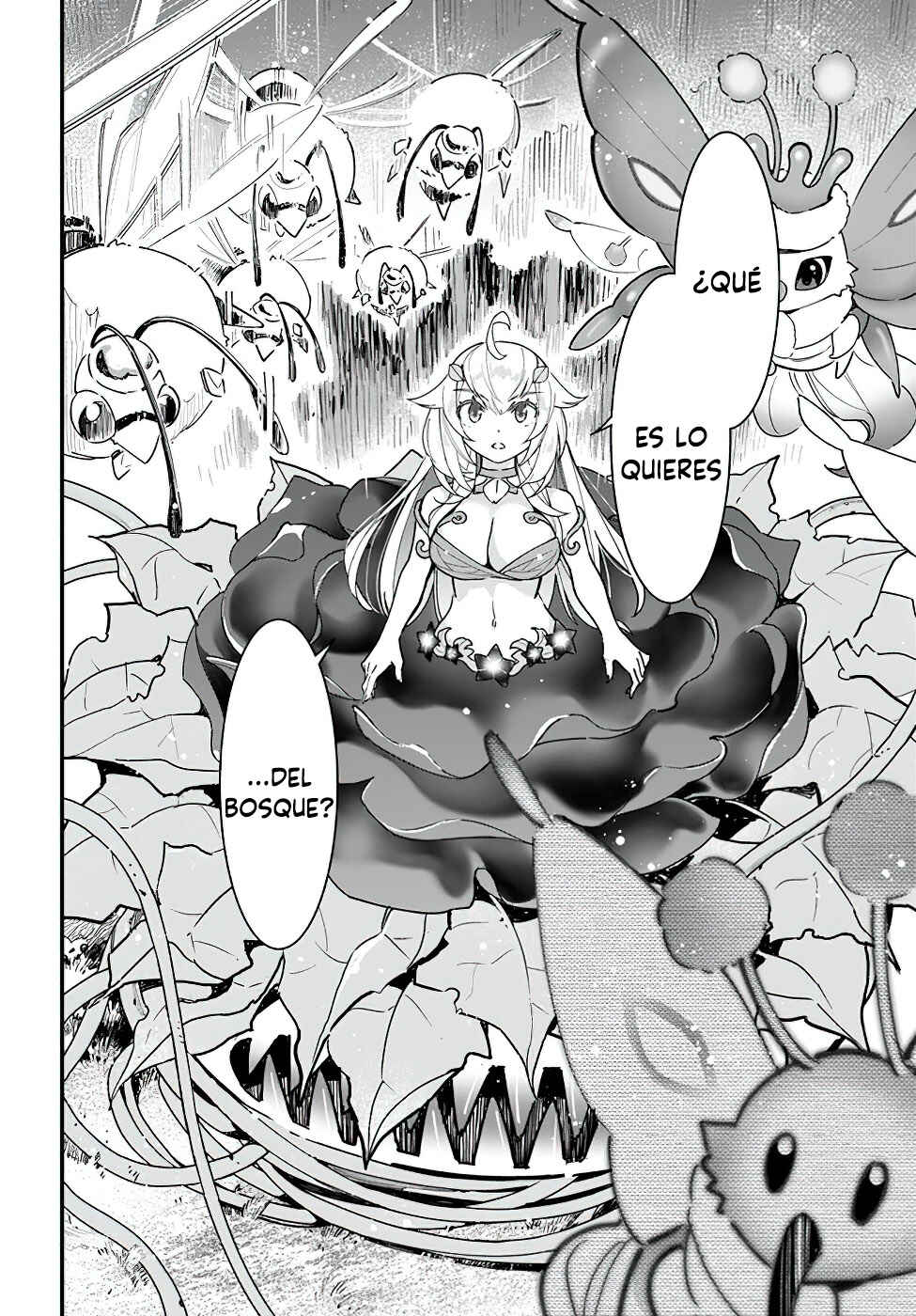 Shokubutsu Monster Musume Nikki: Seijo datta Watashi ga Uragirareta Hate ni Alraune ni Tensei Shite Shimatta node, kore kara wa Kougousei o Shinagara Shizuka ni Shokubutsu Life o Sugoshimasu Chapter 11 - Page 4