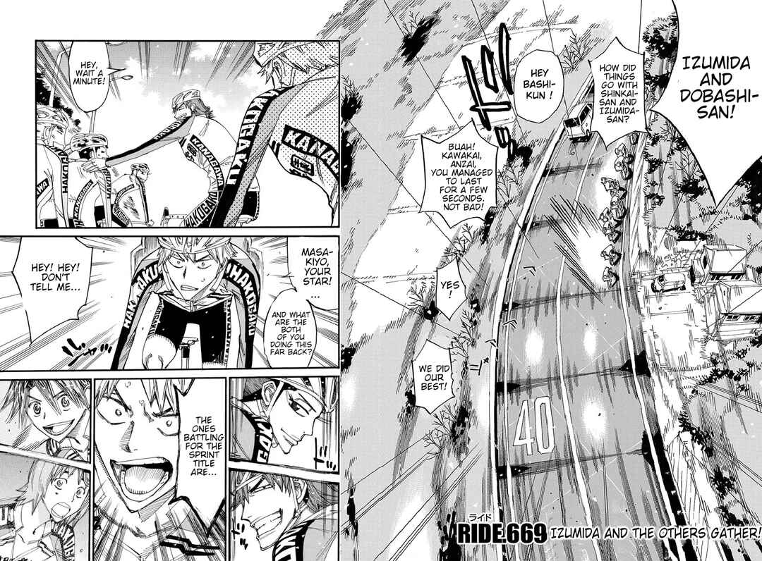 Yowamushi Pedal Chapter 669 - Page 2