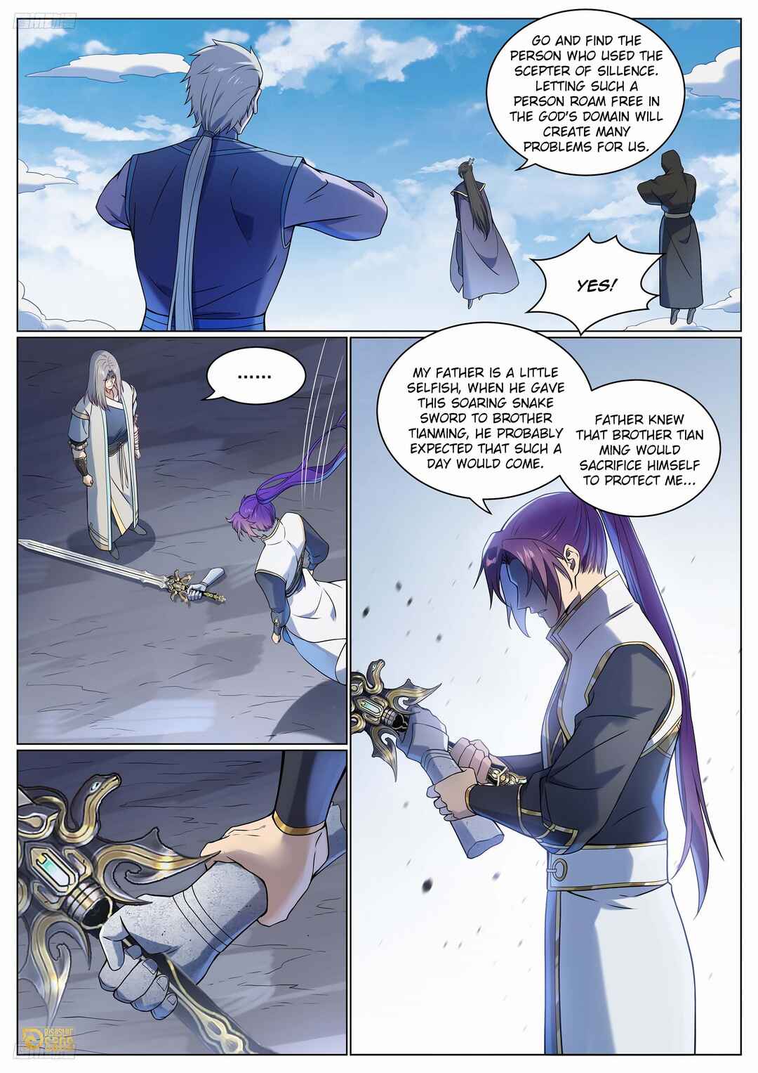 Bǎiliàn Chéngshén Chapter 1103 - Page 3