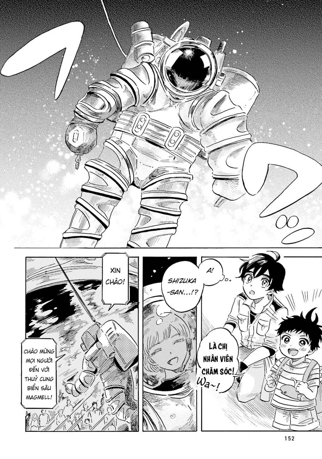 Magmell Shinkai Suizokukan Chapter 4 - Page 12