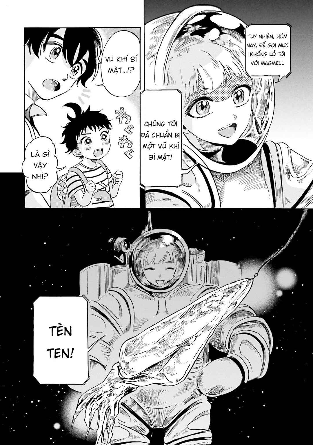 Magmell Shinkai Suizokukan Chapter 4 - Page 14