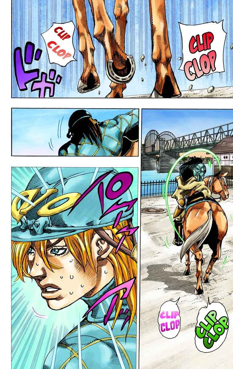 JoJo no Kimyou na Bouken: Part 7 - Steel Ball Run Color-ban Chapter 73 - Page 22