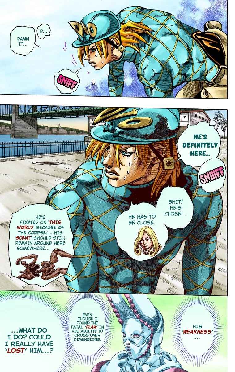 JoJo no Kimyou na Bouken: Part 7 - Steel Ball Run Color-ban Chapter 73 - Page 23