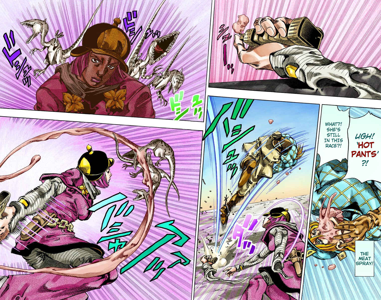 JoJo no Kimyou na Bouken: Part 7 - Steel Ball Run Color-ban Chapter 73 - Page 25