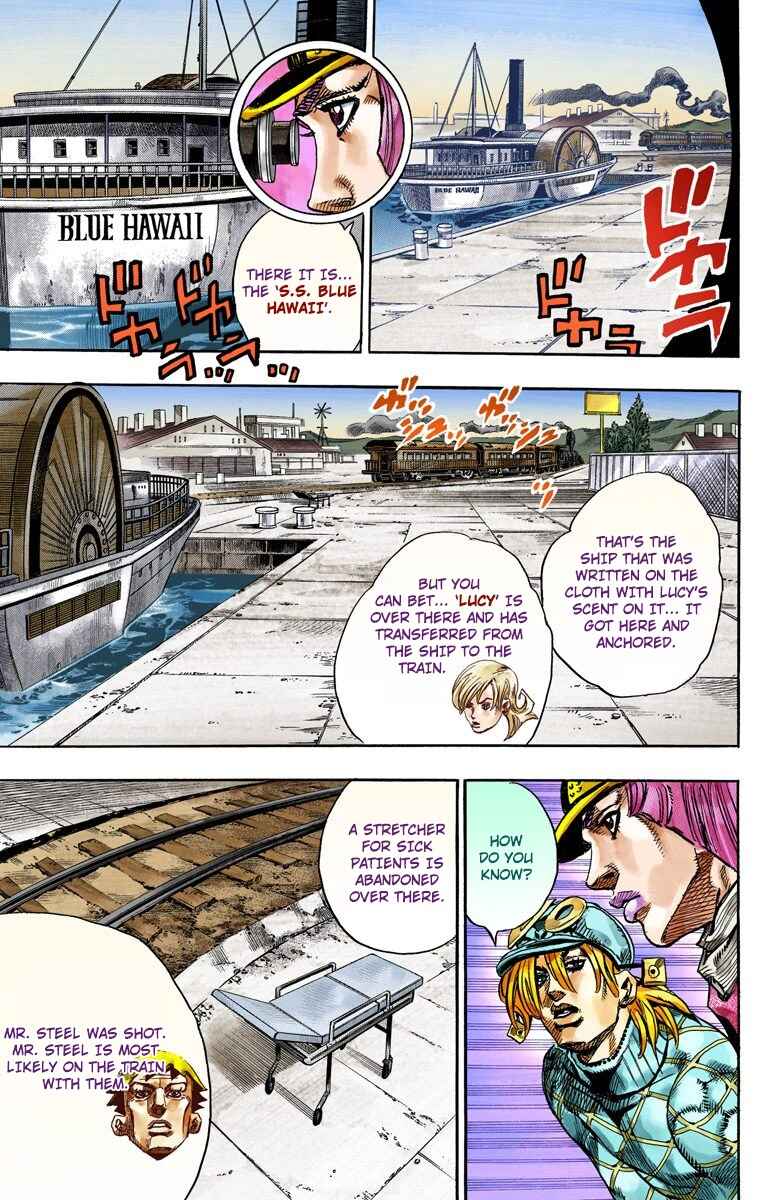 JoJo no Kimyou na Bouken: Part 7 - Steel Ball Run Color-ban Chapter 73 - Page 39