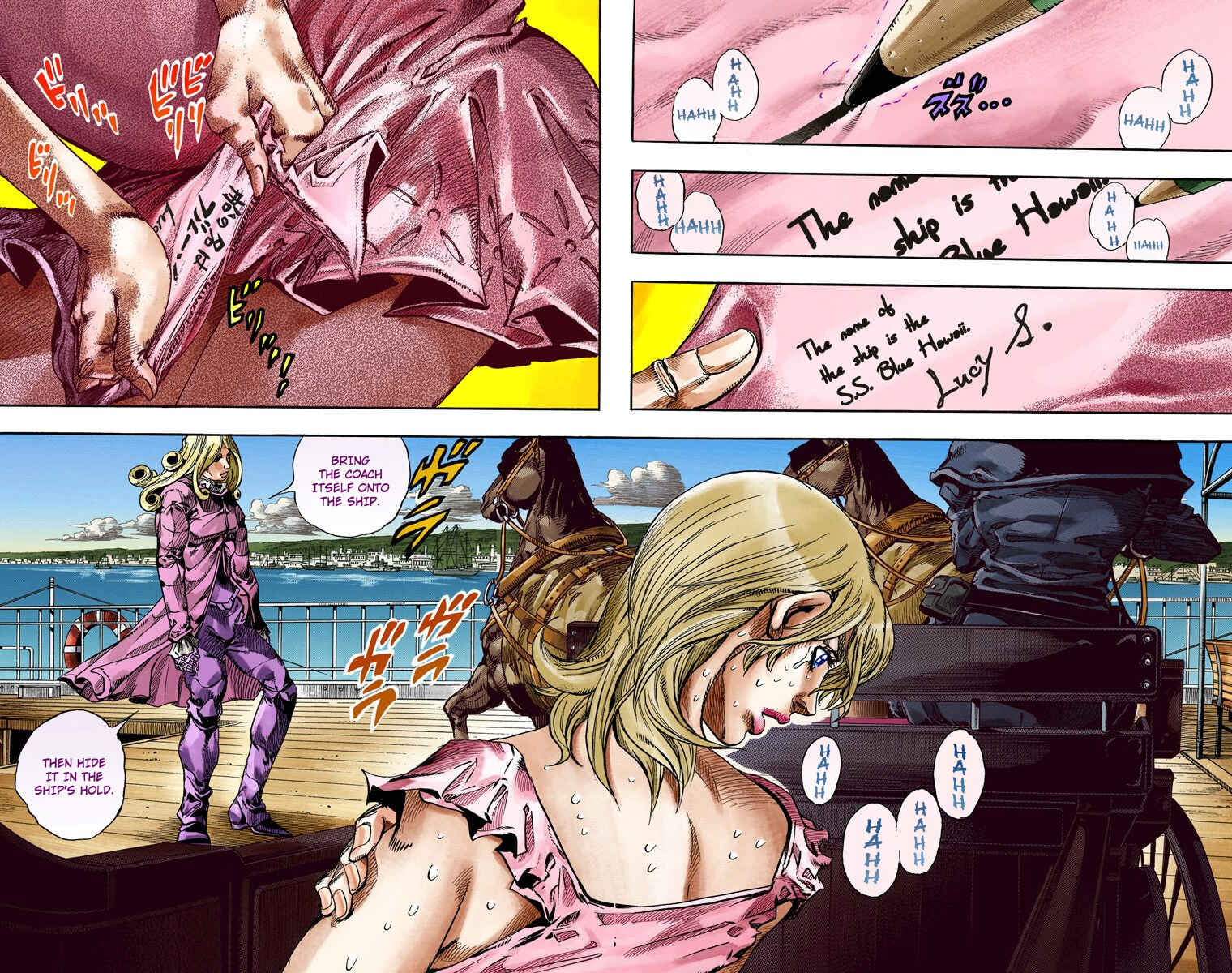JoJo no Kimyou na Bouken: Part 7 - Steel Ball Run Color-ban Chapter 73 - Page 4