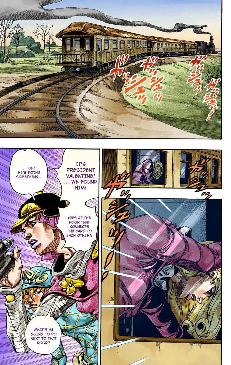 JoJo no Kimyou na Bouken: Part 7 - Steel Ball Run Color-ban Chapter 73 - Page 41