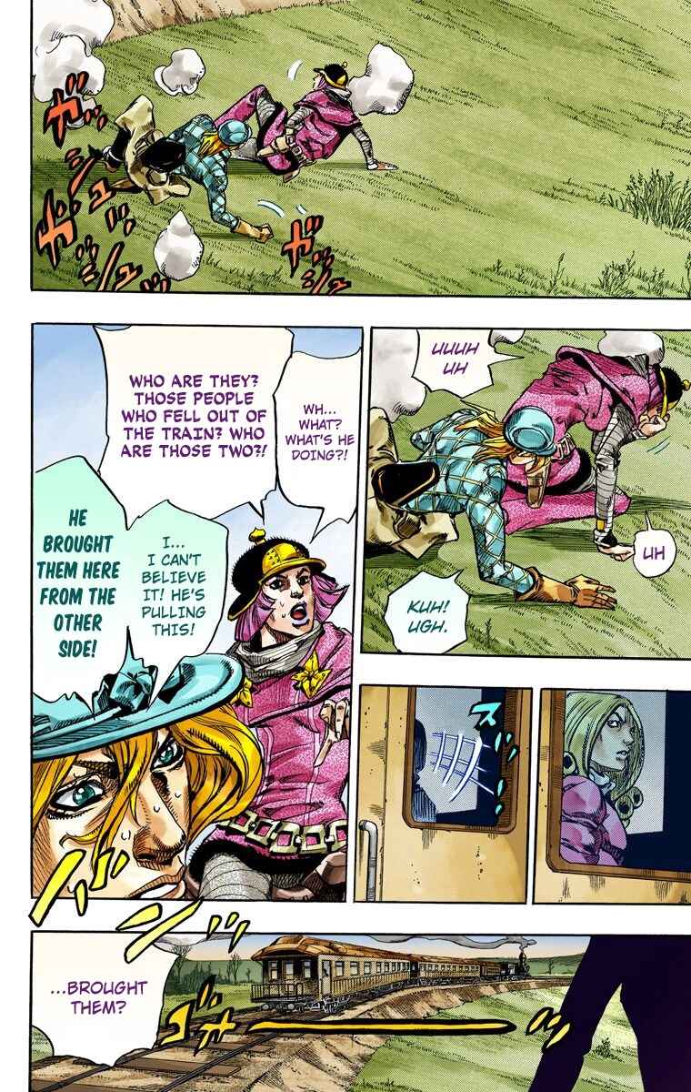 JoJo no Kimyou na Bouken: Part 7 - Steel Ball Run Color-ban Chapter 73 - Page 44