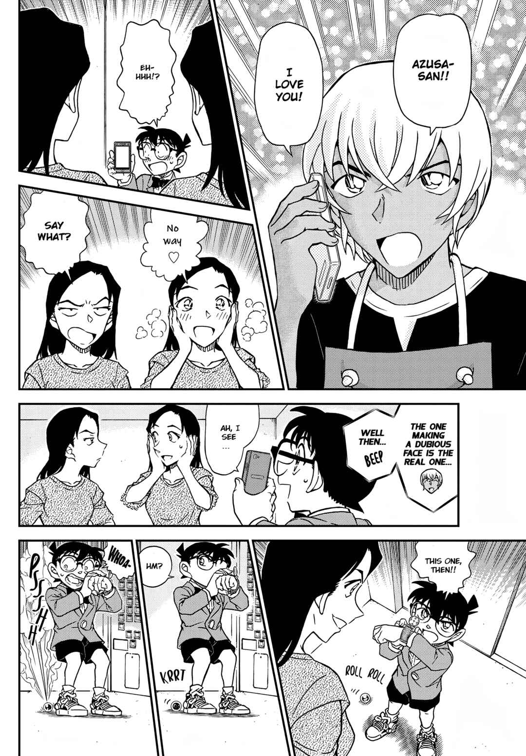 Detective Conan Chapter 1102 - Page 14