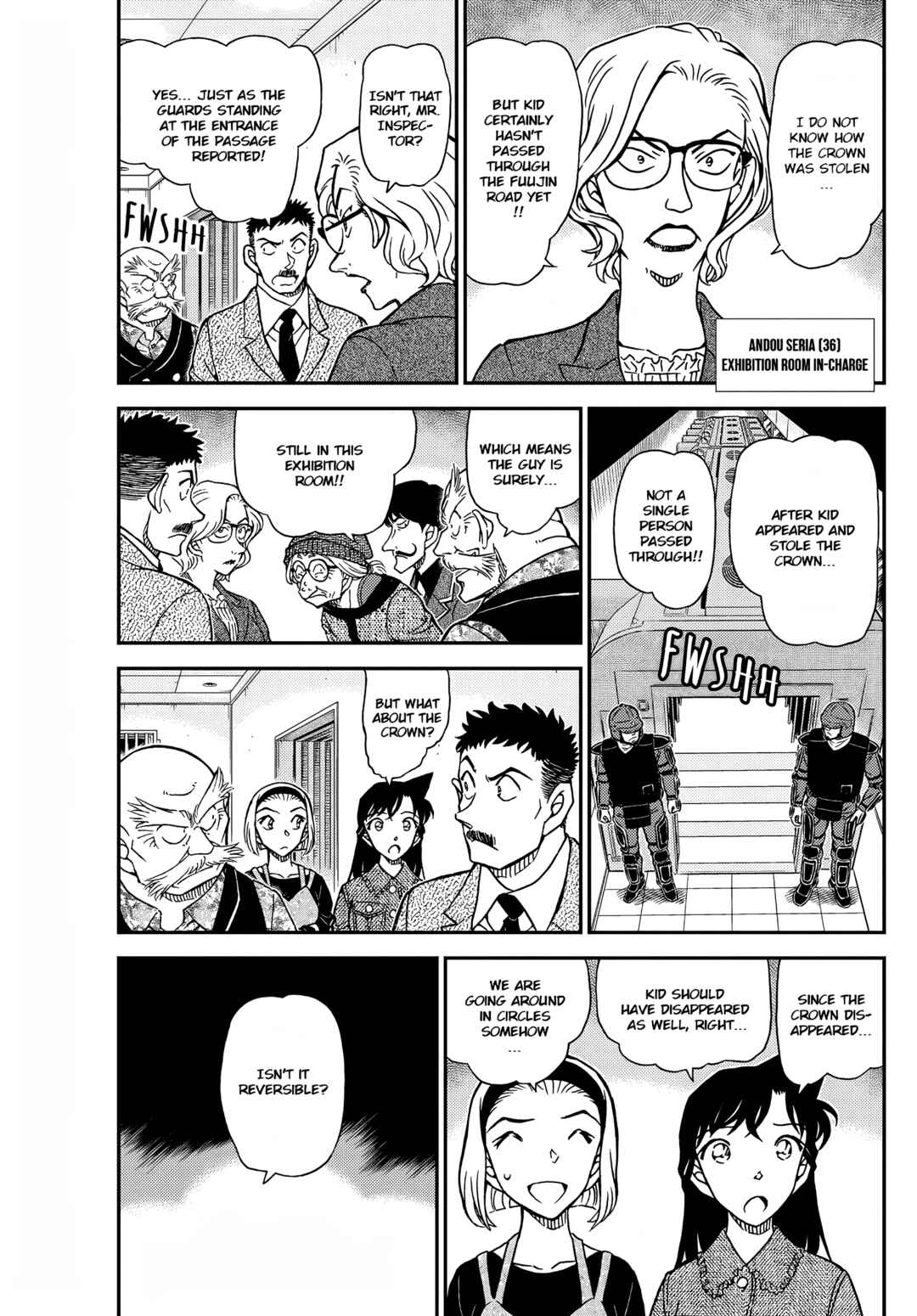 Detective Conan Chapter 1102 - Page 3