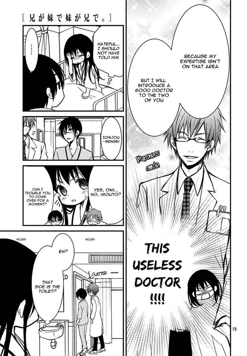 Ani ga Imouto de Imouto ga Ani de Chapter 2 - Page 15