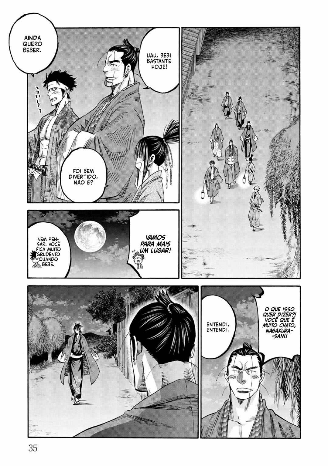 Chiruran: Shinsengumi Requiem Chapter 59 - Page 36