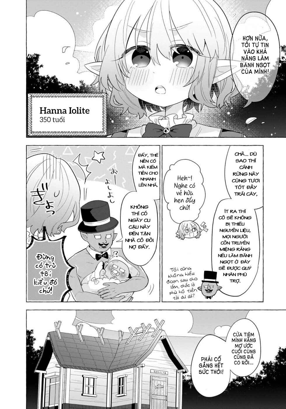 Okashi na Elf to Joshikousei Chapter 13 - Page 12