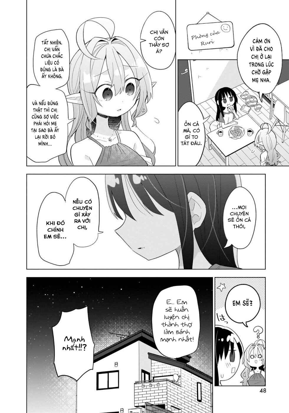 Okashi na Elf to Joshikousei Chapter 13 - Page 4