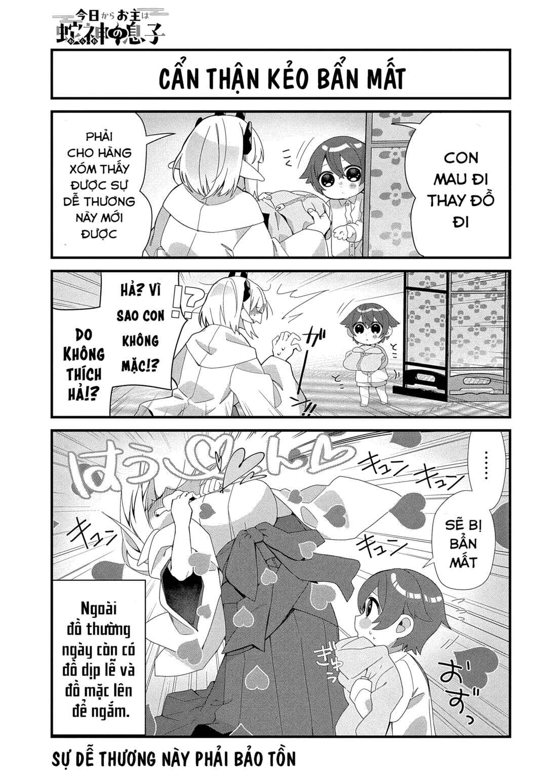 Kyou kara Onushi wa Warawa no Musuko Chapter 4 - Page 9