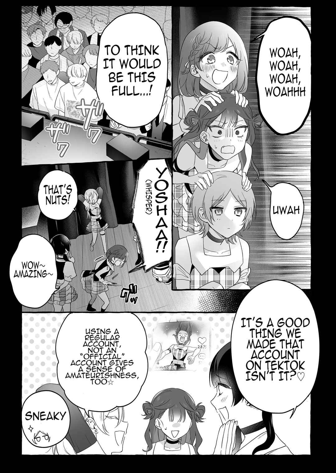 Damedol to Sekai ni 1-nin dake no Fan Chapter 27 - Page 11