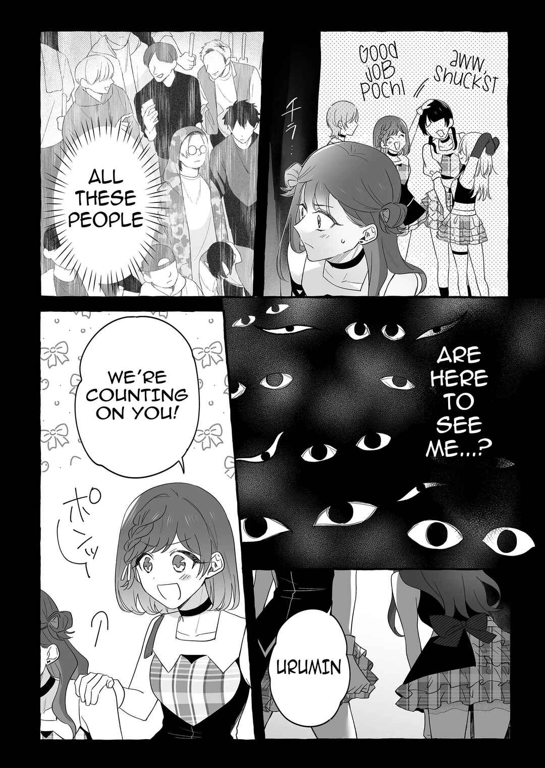 Damedol to Sekai ni 1-nin dake no Fan Chapter 27 - Page 12