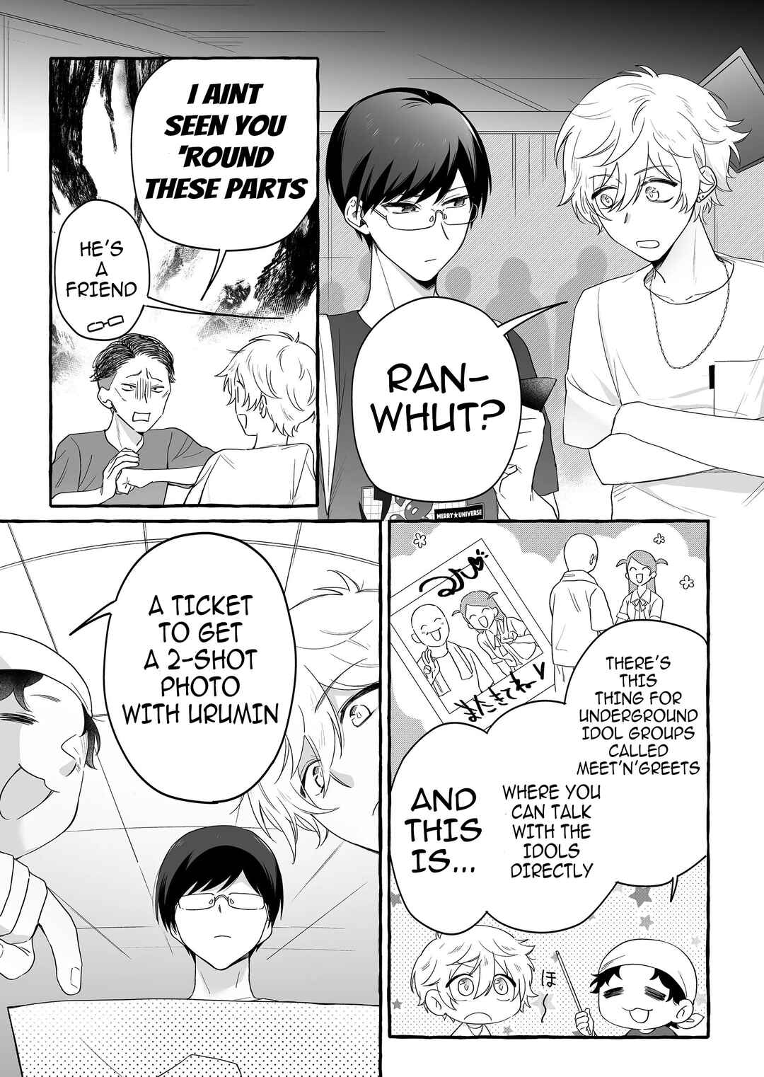 Damedol to Sekai ni 1-nin dake no Fan Chapter 27 - Page 3