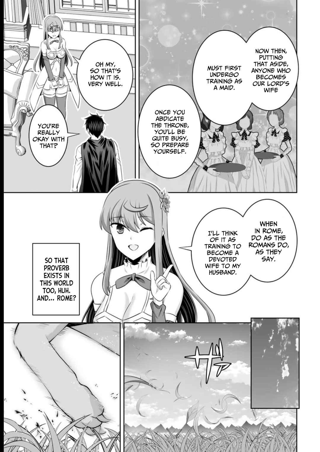 Kami no Techigai de Shindara Zumi de Isekai ni Hourikomare Mashita Chapter 38 - Page 28