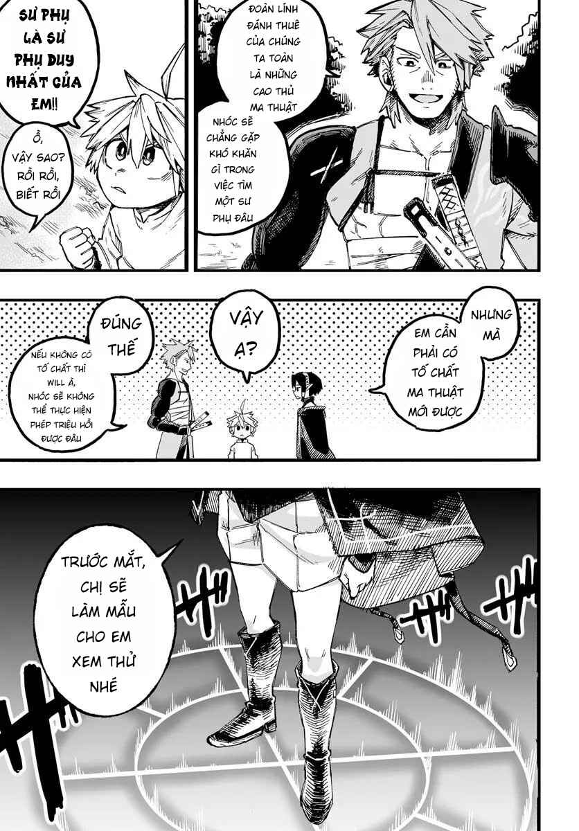 Yoheidan no Itoshigo: Shinikake Koji wa Saikyou Shisho-tachi ni Sodaterareru Chapter 2 - Page 13