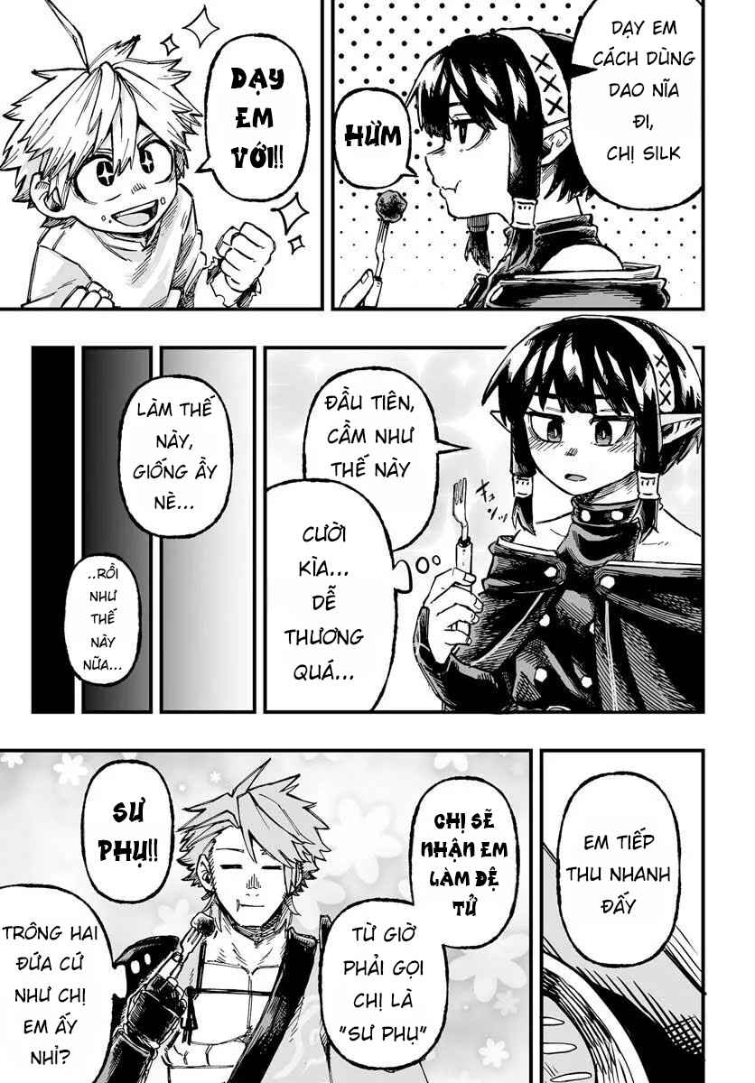 Yoheidan no Itoshigo: Shinikake Koji wa Saikyou Shisho-tachi ni Sodaterareru Chapter 2 - Page 9