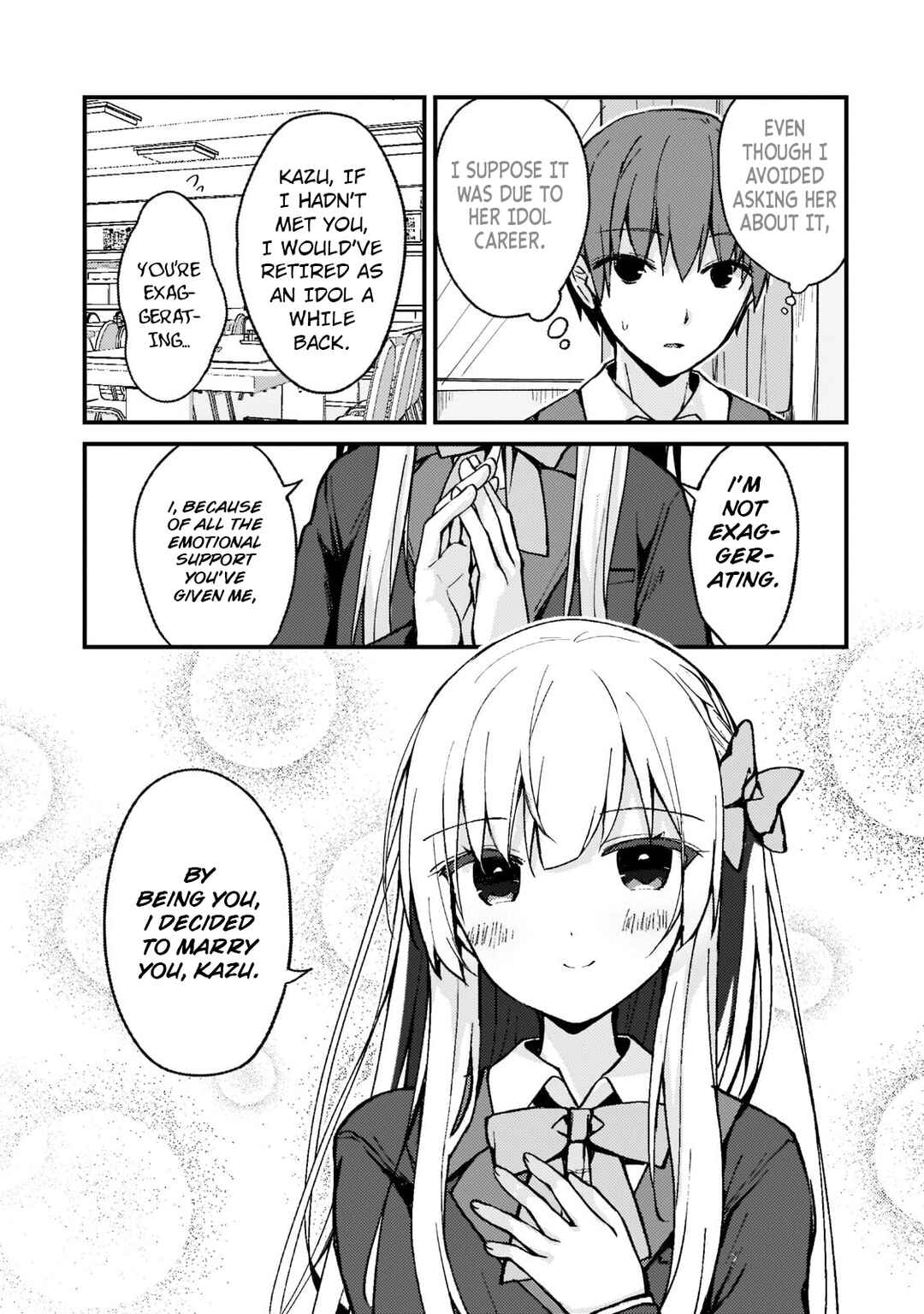 Netoge no Yome ga Ninki Idol datta: Cool kei no Kanojo wa Genjitsu demo Yome no Tsumori de Iru Chapter 2 - Page 13